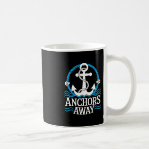 Anchors Away Shirt Couple Cruise Funny Cruise Ship Coffee Mug