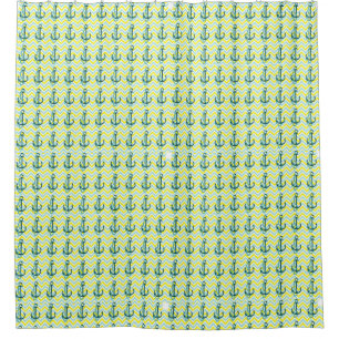 Anchor's Away Shower Curtain