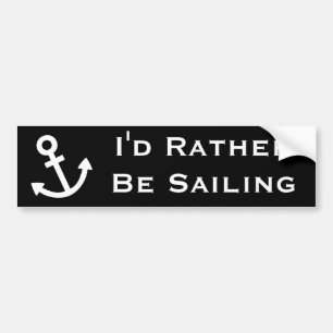 Anchors Aweigh Bumper Sticker