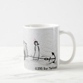 Anchors aweigh coffee mug