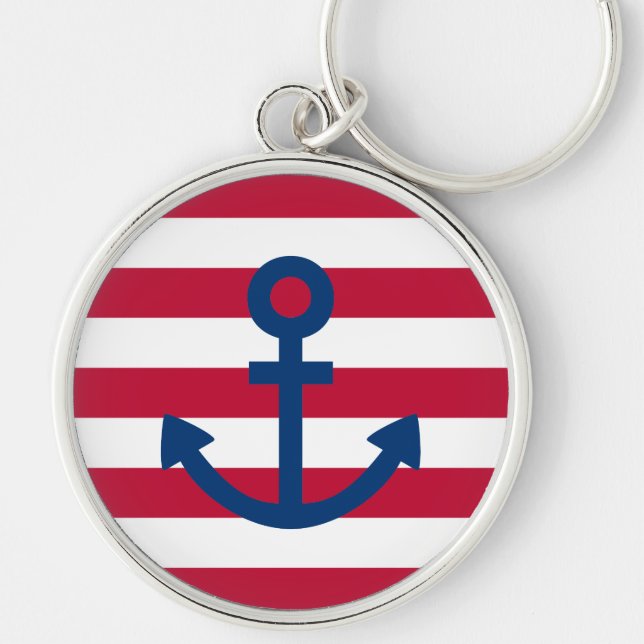 Anchors Aweigh Key Ring (Front)