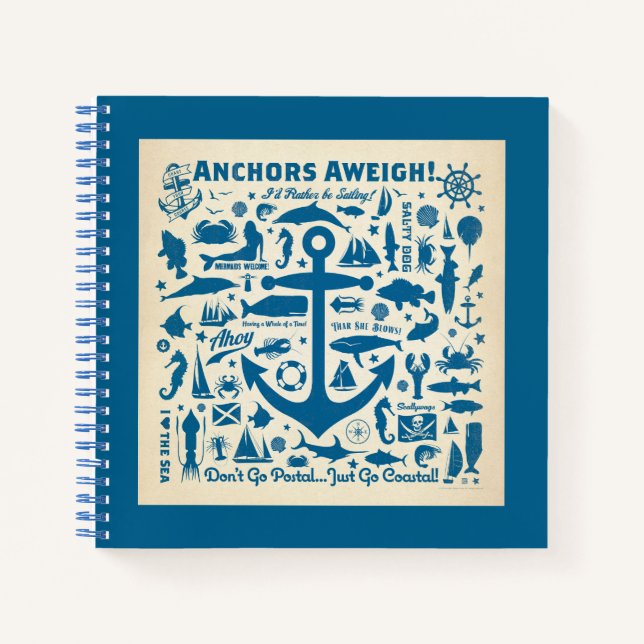 Anchors Aweigh! Notebook (Front)