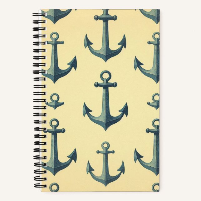 Anchors Aweigh Notebook (Front)