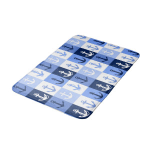 Anchors bath mat