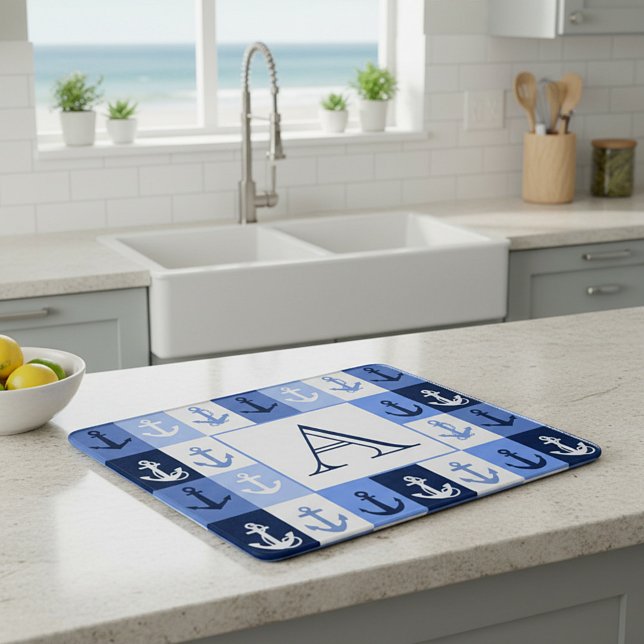 Anchors monogram cutting board (Creator Uploaded)