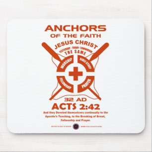 Anchors of the Faith Mouse Pad