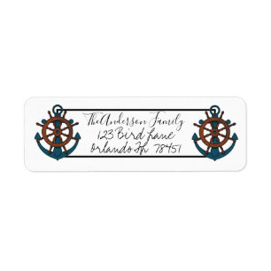 Anchors Return Address Label