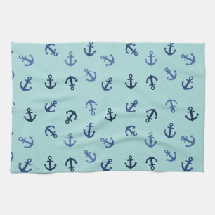 Anchors Summer Tea Towel