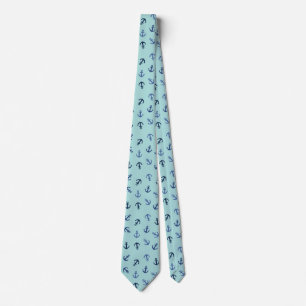 Anchors Summer Tie