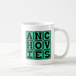 Anchovies, Pizza Topping Coffee Mug