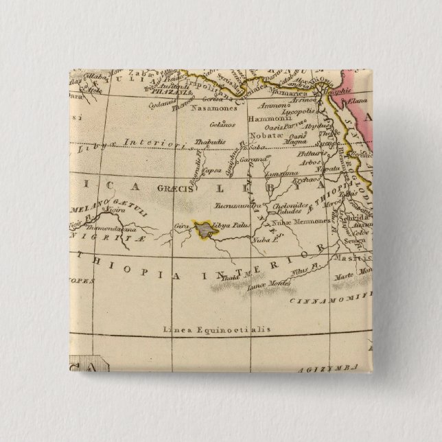 Ancient Africa 15 Cm Square Badge (Front)