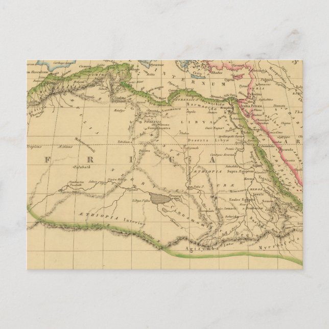 Ancient Africa 2 Postcard (Front)