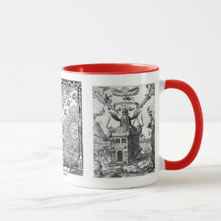 Ancient alchemy astronomy mug