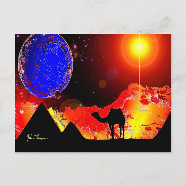 Ancient Alien Ruins Post Card (Front)