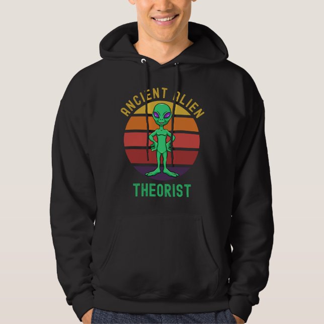 Ancient Alien Theorist Hoodie (Front)