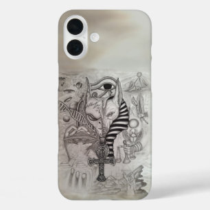 Ancient Aliens , Anubis iPhone 16 Plus Case