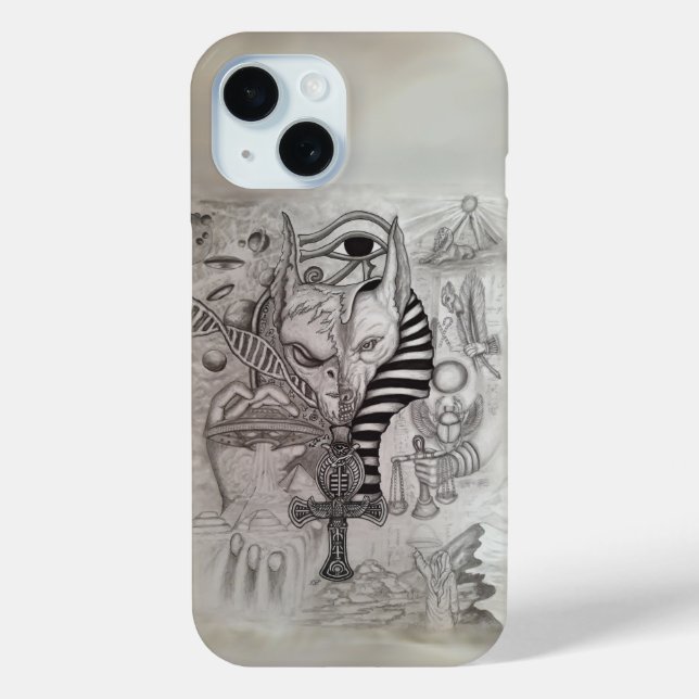 Ancient Aliens , Anubis Case-Mate iPhone Case (Back)