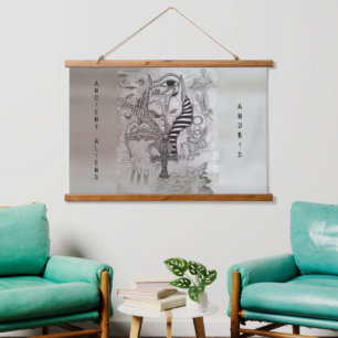 Ancient Aliens , Anubis Hanging Tapestry