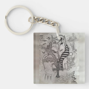 Ancient Aliens , Anubis Key Ring