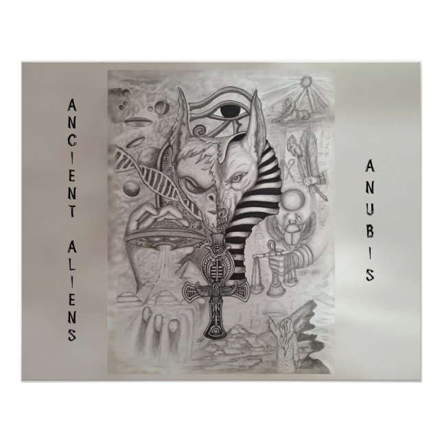 Ancient Aliens , Anubis Poster (Front)