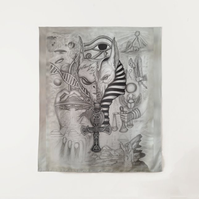 Ancient Aliens , Anubis Tapestry (Front)