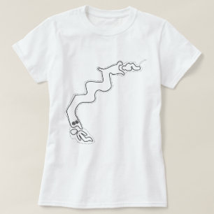Ancient Aliens Dragon Geoglyphs Nazca Lines T-Shirt