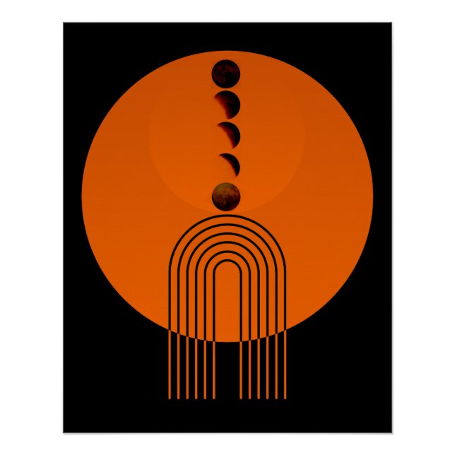 Ancient Arch Century Moon Planet Poster (Front)