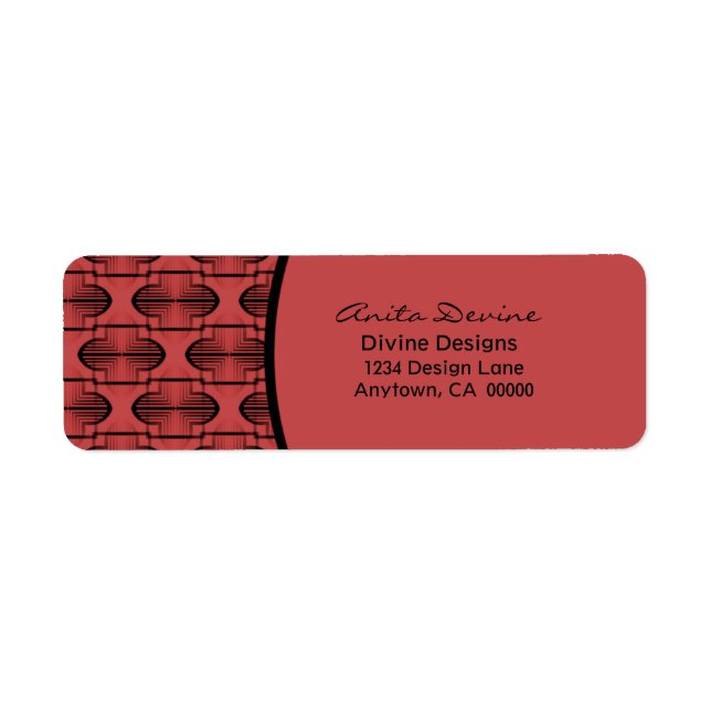 Ancient Arches Return Address Label (Front)