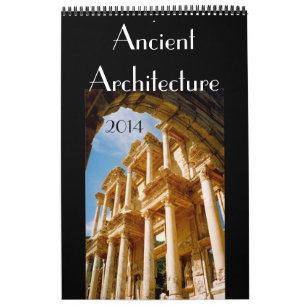 ancient architecture 2014 calendar