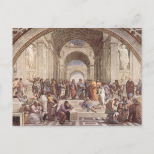 ancient art school postcard