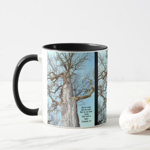 Ancient Ash Zechariah 4:6 Mug