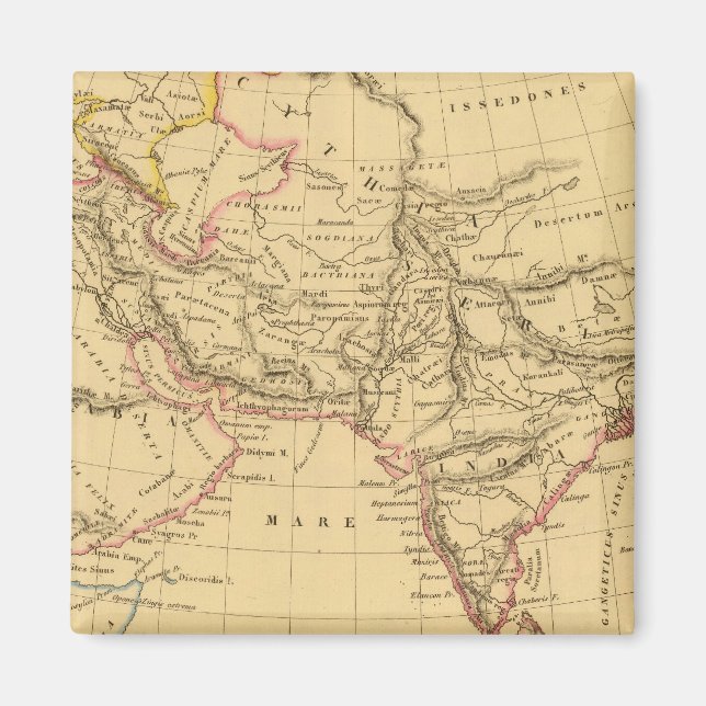 Ancient Asia Magnet (Front)