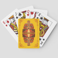 Ancient Assyrian Ziggurat Playing Cards