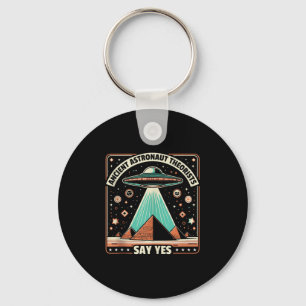 Ancient Astronaut Theorists Say Yes Alien Ufo Theo Key Ring