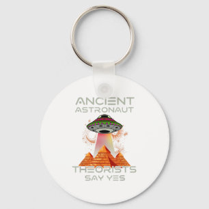 Ancient Astronaut Theorists Say Yes-aliens Egyptia Key Ring