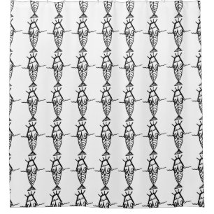 Ancient Astronauts Shower Curtain