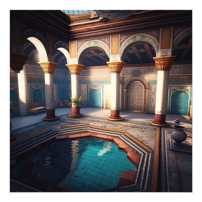 Ancient Bath House Collection - Byzantine Photo Print (Front)