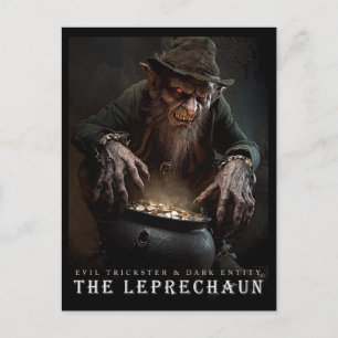 Ancient Beast & Creatures: The Leprechaun Postcard