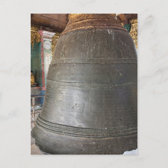 Ancient Bell At Temple Postcard (Front)