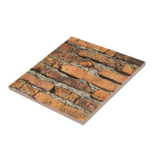 Ancient Brick Wall Ceramic Tile