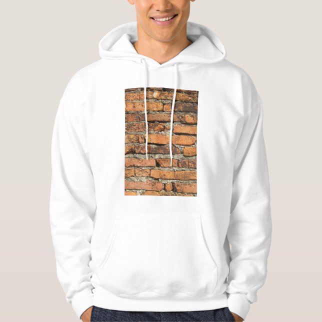 Ancient Brick Wall Hoodie (Front)