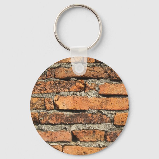 Ancient Brick Wall Key Ring (Front)