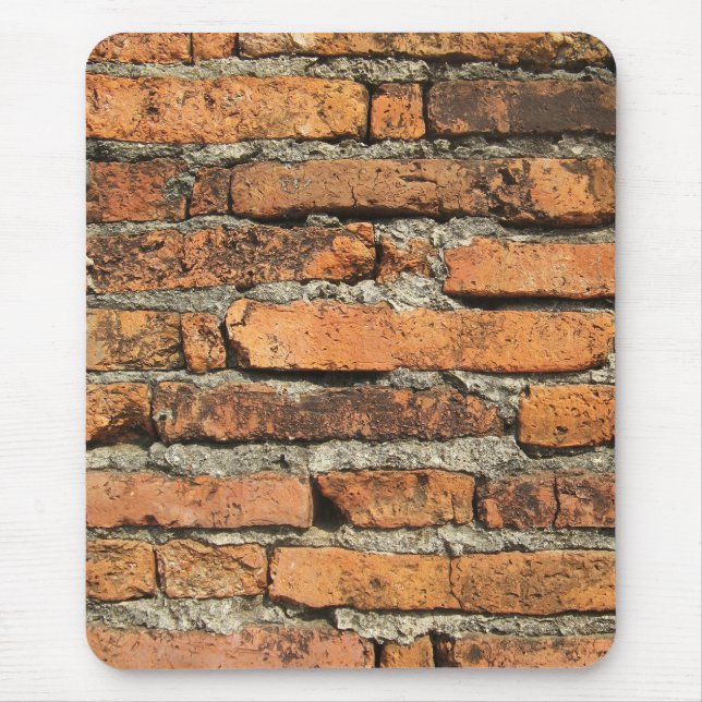 Ancient Brick Wall Mouse Pad (Front)