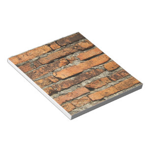 Ancient Brick Wall Notepad