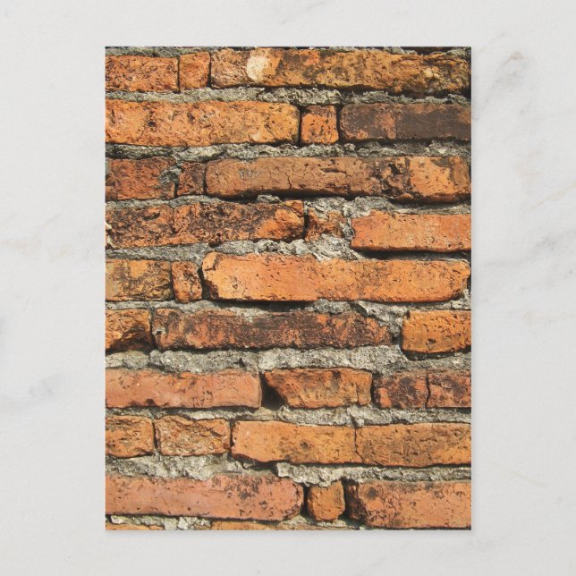 Ancient Brick Wall Postcard (Front)