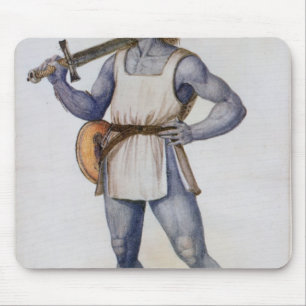 Ancient British Man Mouse Pad