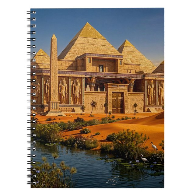 Ancient Castle from the Scorching Sands Notebook (Front)