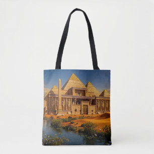 Ancient Castle from the Scorching Sands Tote Bag