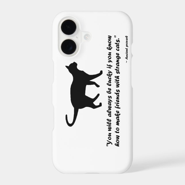 Ancient Cat Proverb (Back)