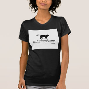 Ancient Cat Proverb T-Shirt